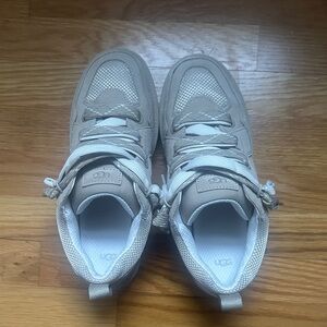 UGG Women's Cream and Tan Sneakers (Mustard Seed)